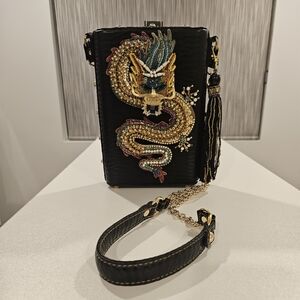 Mary Frances Dragon Crossbody Bag